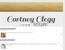 Tablet Screenshot of cortneyclegg.blogspot.com