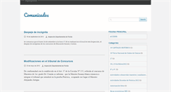 Desktop Screenshot of comunicadosflorida.blogspot.com