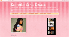 Desktop Screenshot of kumpulan-ceritadewasa.blogspot.com