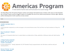 Tablet Screenshot of americasmexico.blogspot.com