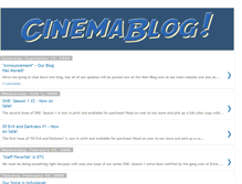 Tablet Screenshot of cinemacomics.blogspot.com