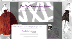 Desktop Screenshot of emilyclairefashions.blogspot.com