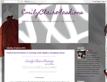 Tablet Screenshot of emilyclairefashions.blogspot.com