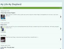Tablet Screenshot of mylife-myshepherd.blogspot.com