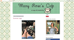Desktop Screenshot of maryrosescafe.blogspot.com