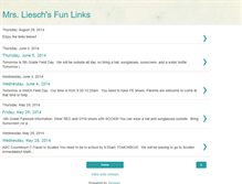 Tablet Screenshot of mrsliesch.blogspot.com