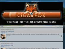 Tablet Screenshot of cigarfox.blogspot.com