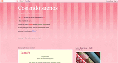 Desktop Screenshot of cosiendo-suenos.blogspot.com