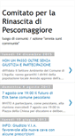 Mobile Screenshot of comitatorinascitapescomaggiore.blogspot.com