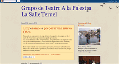 Desktop Screenshot of grupodeteatrolasalleteruel.blogspot.com