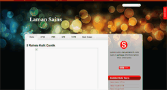 Desktop Screenshot of persatuansains-harris.blogspot.com