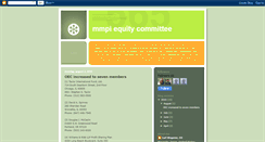 Desktop Screenshot of mmpiequitycommittee.blogspot.com