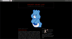 Desktop Screenshot of grumpybearlair.blogspot.com