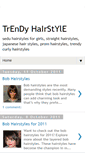Mobile Screenshot of newtrendy-hairstyle.blogspot.com