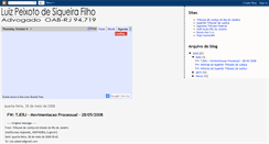 Desktop Screenshot of agendadireito.blogspot.com