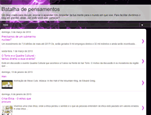 Tablet Screenshot of batalhadepensamentos.blogspot.com