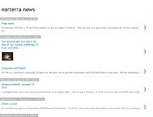 Tablet Screenshot of norterranews.blogspot.com