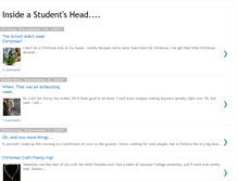 Tablet Screenshot of insideastudentshead.blogspot.com