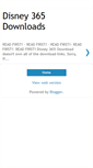 Mobile Screenshot of disney365downloads.blogspot.com