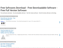 Tablet Screenshot of freesoftwaresdownload-freesoftware.blogspot.com