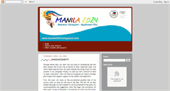 Desktop Screenshot of manila2024.blogspot.com
