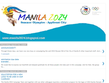 Tablet Screenshot of manila2024.blogspot.com