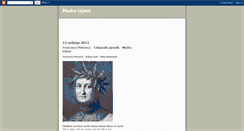 Desktop Screenshot of mudre-izjave.blogspot.com