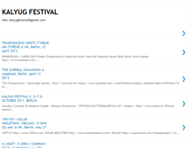Tablet Screenshot of kalyugfestival.blogspot.com