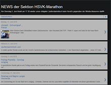 Tablet Screenshot of hsvk-marathon.blogspot.com