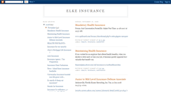 Desktop Screenshot of elkeinsurance.blogspot.com