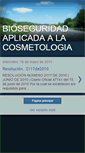 Mobile Screenshot of bioseguridadaplicadaalacosmetologia.blogspot.com