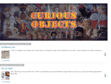 Tablet Screenshot of curiousobject.blogspot.com