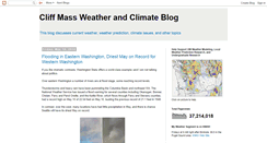 Desktop Screenshot of cliffmass.blogspot.com
