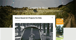 Desktop Screenshot of campinginstyle.blogspot.com