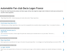 Tablet Screenshot of dacia-logan-fan-club.blogspot.com