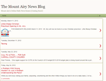 Tablet Screenshot of mountairyblog.blogspot.com