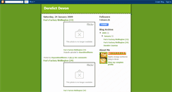 Desktop Screenshot of derelictdevon.blogspot.com