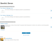 Tablet Screenshot of derelictdevon.blogspot.com