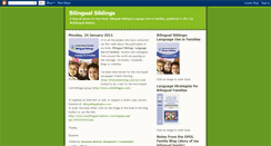 Desktop Screenshot of bilingsiblings.blogspot.com