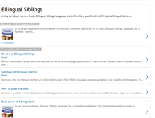 Tablet Screenshot of bilingsiblings.blogspot.com