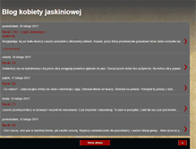 Tablet Screenshot of blogkobietyjaskiniowej.blogspot.com