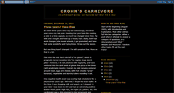 Desktop Screenshot of crohnscarnivore.blogspot.com