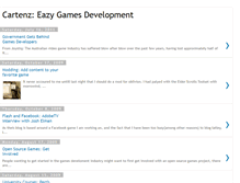 Tablet Screenshot of cartenz-games-development-easy.blogspot.com