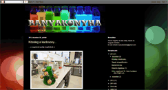 Desktop Screenshot of banyakonyha.blogspot.com
