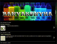 Tablet Screenshot of banyakonyha.blogspot.com