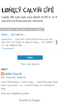 Mobile Screenshot of lonelycalvinlife.blogspot.com