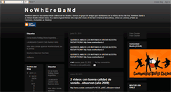 Desktop Screenshot of nowhereband.blogspot.com