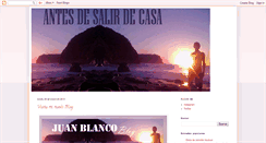 Desktop Screenshot of antesdesalirdecasa.blogspot.com