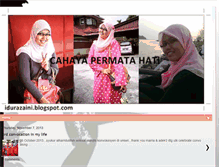 Tablet Screenshot of idurazaini.blogspot.com