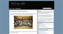 Desktop Screenshot of batch1995.blogspot.com